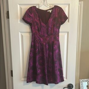 Banana Republic Deep Purple Mini Dress